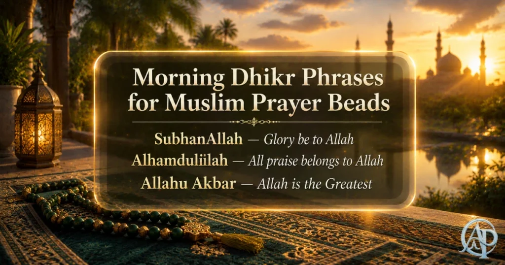 morning-dhikr-phrases-for-muslim-prayer-beads